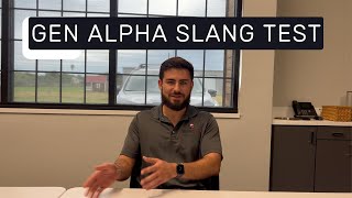 Gen Alpha Slang Test [upl. by Felike]