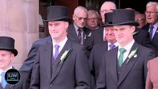 Kirkin Sunday  Hawick Common Riding 2023 Official Highlights [upl. by Jaal]