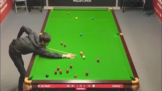 Thepchaiya Un nooh vs Ken Doherty  Welsh Open 2023 [upl. by Anneiv237]