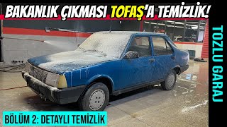 TOZLU GARAJ  Tofaş Şahin Detaylı Temizlik  Bakanlık Çıkması [upl. by Inaboy307]