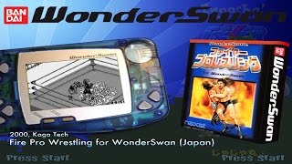 All Bandai Wonderswan Games [upl. by Ahsitam]