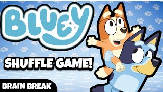 Bluey And Friends Hat Shuffle Game Watch Pick The Right One  Brain Break  GoNoodle [upl. by Ackler]