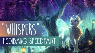 Whisper  SPEEDPAINT  Medibang Paint Pro [upl. by Rdnaskela]