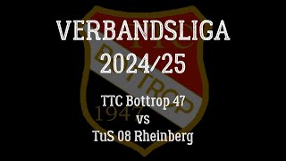 Verbandsliga WTTV 202425  Thomas Nawarecki vs Jens Menden [upl. by Oos897]