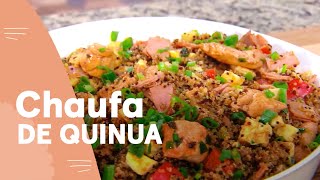 Receta Chaufa de quinua delicioso y fácil  Ximena en Casa [upl. by Marigold]