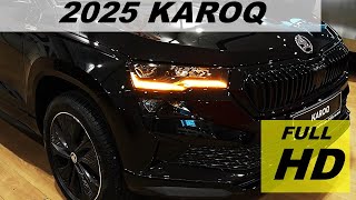 2025 SKODA SUPER BLACK KAROQ  Fully Electric Options [upl. by Ocire]