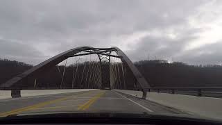 Wellsburg Bridge Eastbound [upl. by Adnuhs]