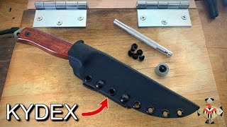 DIY KYDEX  Making a Press and Knife Sheath [upl. by Ignacius]