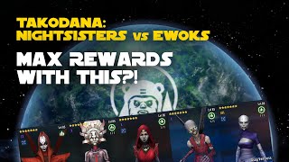 Takodana Nightsisters vs Ewoks Challenge  SWGOH GC X [upl. by Southworth]