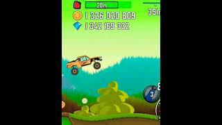 Hill climb racingshorts 😈 king Game play hillclimbracing viralshort 47 [upl. by Eanerb]