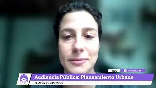 Audiencia Pública  Planeamiento Urbano  Candela Medina [upl. by Pier]