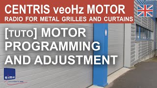 CENTRIS veoHz radio  Motor programming and adjustment [upl. by Shelli949]