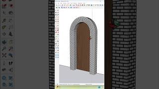 ✅Modeling hacks for sketchup youtubeshorts new sketchup viralvideo [upl. by Aihsiym362]