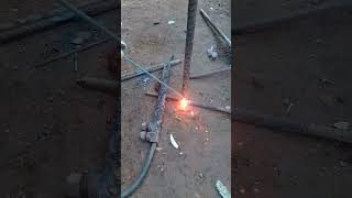 What happens the nest welding and grinding weldingtechnique weldingforbeginners stickwelding [upl. by Jo935]