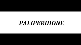 STAHLS  CH 5  PART 38  PALIPERIDONE psychiatrypharmacologypsychopharmacology [upl. by Kostman]