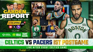 LIVE Celtics vs Pacers IST Postgame Show  Garden Report [upl. by Fredela123]