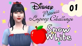 Sims 4  Disney Princess Legacy Challenge  Perkenalkan Snow White [upl. by Aksehcnarf]