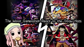 The Worst Generation React to the Straw Hats 12 [upl. by Ahaelam182]