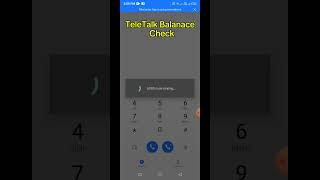 TeleTalk Sim Balance Check Code teletalk teletalkbalancecheck teletalksim [upl. by Alben]