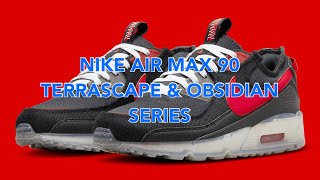 Nike Air Max 90 Terrascape amp Obsidian  Unboxing and Review [upl. by Eliott]