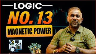 LOGIC 13  MAGNETIC POWER  How to find oversold amp overbought shares intradaytrading stockmarket [upl. by Asilat]