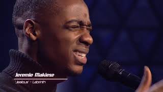 Jeremie Makiese quotJealousquot by Labrinth The Voice Belgique 2021 [upl. by Nedak]