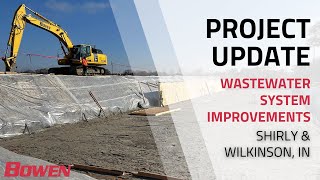 Project Update Wastewater System Improvements in Shirley and Wilkinson Indiana [upl. by Harlin242]