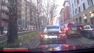 Neonato abbandonato a Milano  Chiamata demergenza 18022024 [upl. by Palecek]