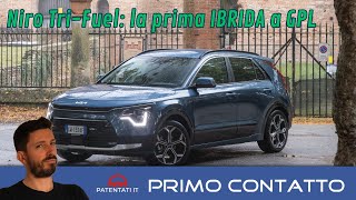 Kia Niro TRIFUEL  Consumi da IBRIDA col pieno di GPL [upl. by Katherin]