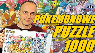 POKEMONOWE PUZZLE z 1000 ELEMENTÓW  PokeChallenge [upl. by Harihs883]