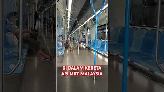 NAIK KERETA API MRT MALAYSIA [upl. by Yrrak88]