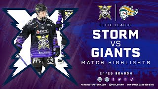 Goals  Manchester Storm v Belfast Giants  Elite League [upl. by Bellew]