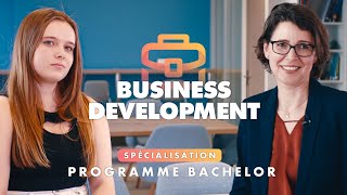 Présentation spécialisation Business Development  Programme Bachelor [upl. by Adur]