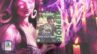 Pioneer Challenger Deck Lotus Field Combo Unboxing [upl. by Anayk]