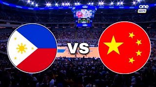 GILAS PILIPINAS VS CHINA FIBA WORLD CUP GAME 2023 [upl. by Constance]