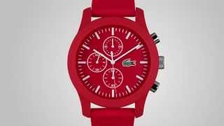 The new Lacoste 1212 Chronograph Collection MyOskarShop [upl. by Oznole]