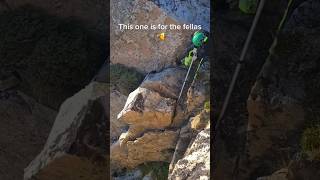 Rock Climbers Remove Loose Rocks to Stay Safe [upl. by Davina]