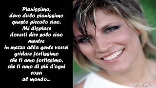 Laura Bono  Fortissimo TestoLyrics [upl. by Assirialc]