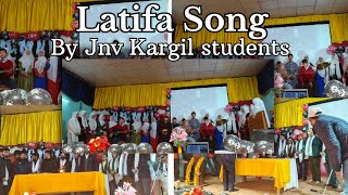 Latifa song by jnv kargil students l jnv kargil jnv nvs kargiltoday [upl. by Ylicis]