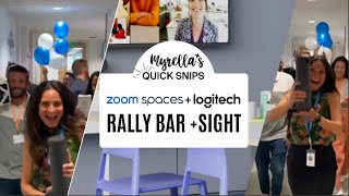 Zoom Rooms and Logi Rally Bar and Sight Cameras [upl. by Hynes]