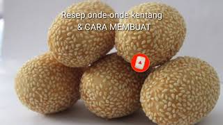 Resep onde onde kentang enak [upl. by Noerb]