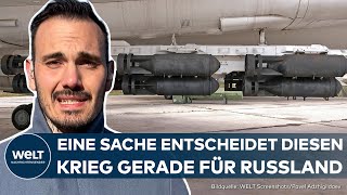 PUTINS KRIEG quotKampf mit ungleichen Mittelnquot – Diese Bomben sorgen in der Ukraine für Schrecken [upl. by Rozele]