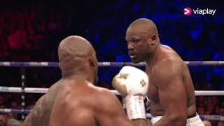 Dillian Whyte vs Dereck Chisora 2  Kohokohdat 2212 [upl. by Yduj]