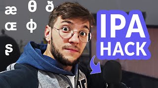 Hackeando o Alfabeto fonético internacional Melhorando a pronúncia sem estudar IPA 😂 [upl. by Negaet]