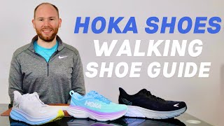 Best Hoka Shoes for Walking by a Foot Specialist [upl. by Rugen]