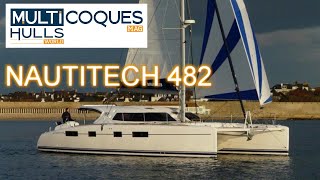 Nautitech 482 Catamatan  Boat review teaser  Multicoques Mag  Multihulls World [upl. by Vasyuta755]