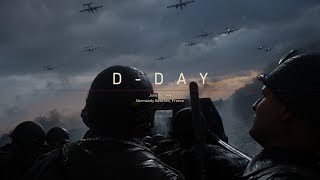 Call Of Duty WWII  Mission 1 DDAY [upl. by Eilasor]