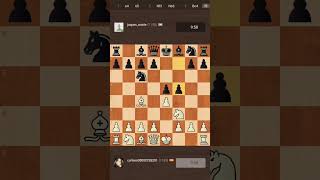 1200 gets checkmate on 7 moves💀 chess [upl. by Annua]