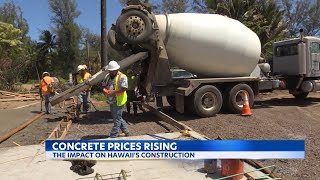 Concrete prices rising could impact construction costs [upl. by Filiano]