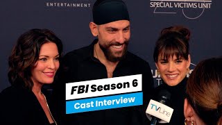 FBI Season 6 Cast Interview  Missy Peregrym Zeeko Zaki Alana De La Garza [upl. by Drahnreb]